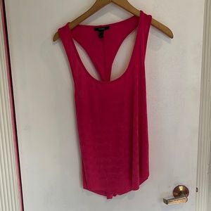 Hot pink tank top L